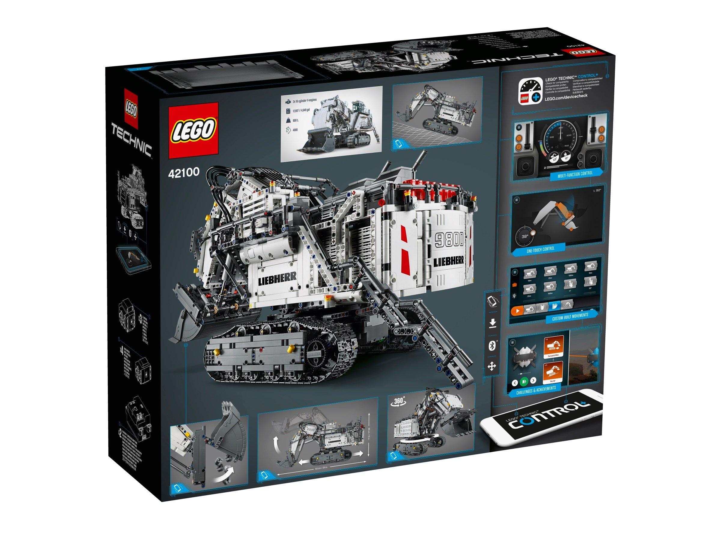 LEGO®  42100 La pelleteuse Liebherr R 9800 