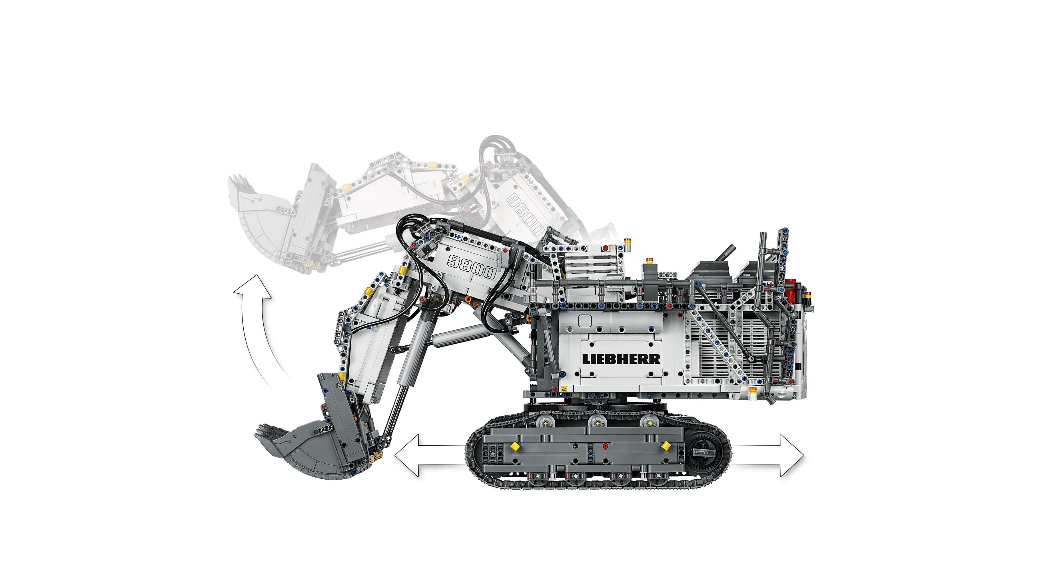 LEGO®  42100 La pelleteuse Liebherr R 9800 