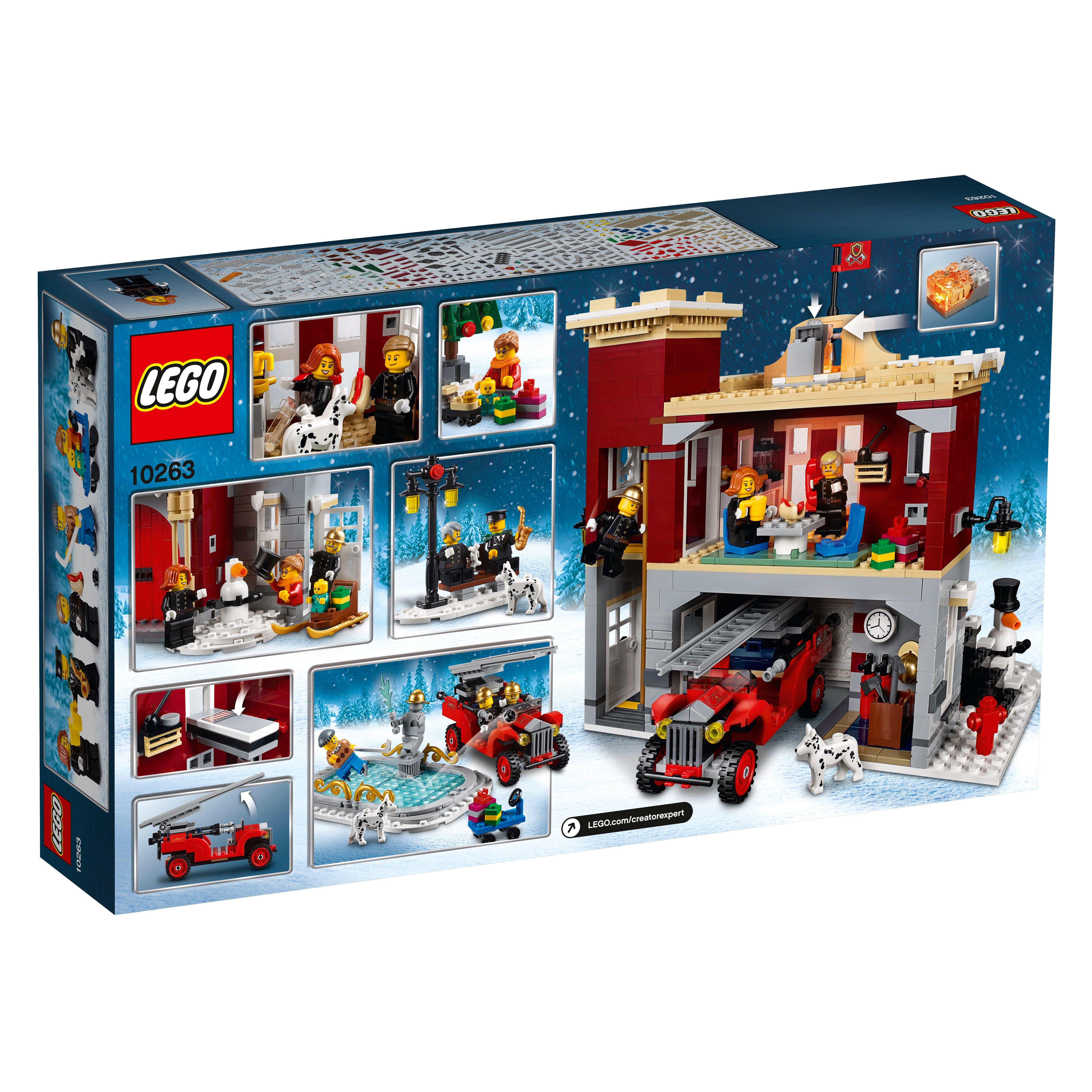 LEGO®  10263 Caserma dei pompieri del villaggio invernale 