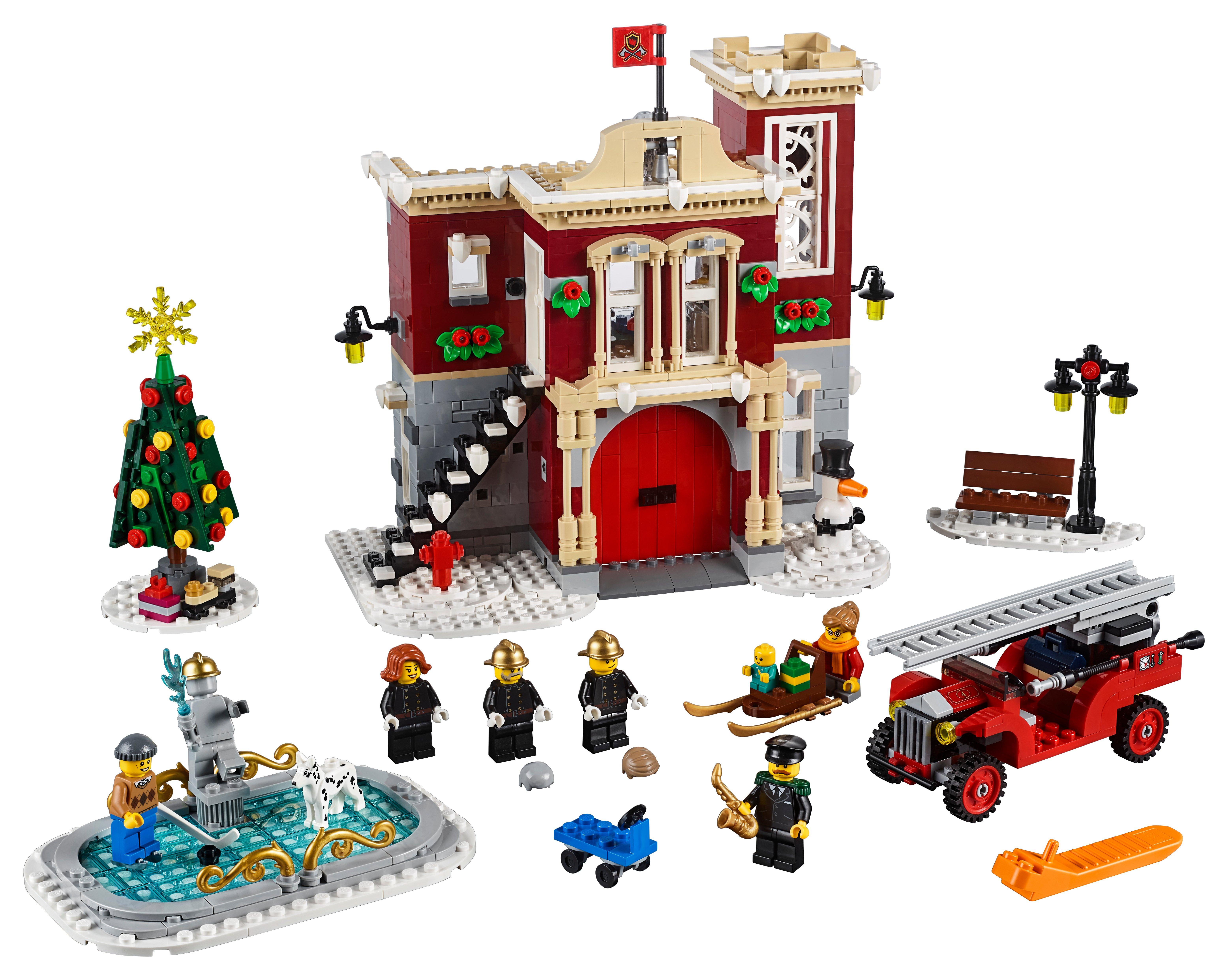 LEGO®  10263 Caserma dei pompieri del villaggio invernale 