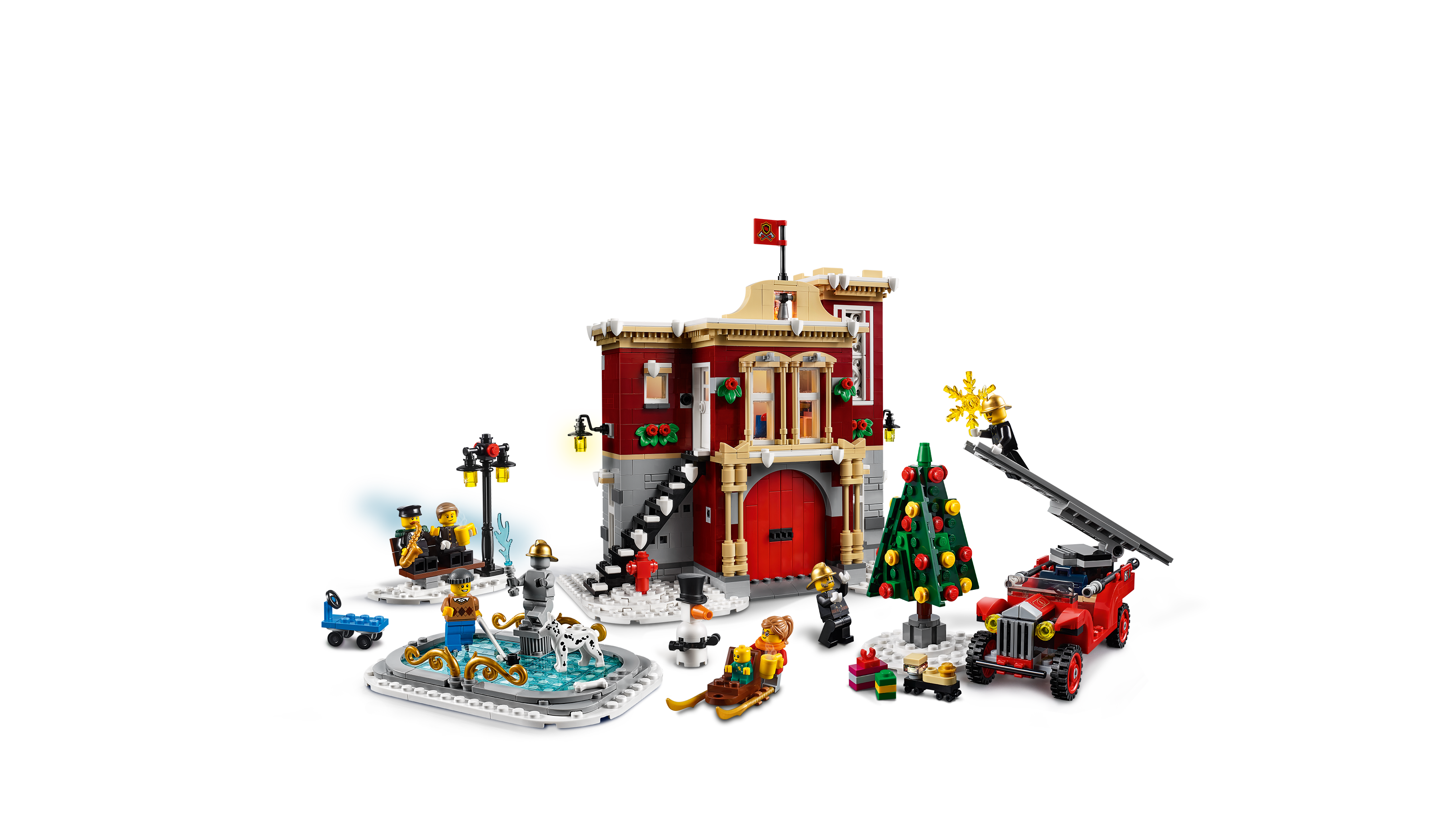 LEGO®  10263 La caserne des pompiers du village d'hiver 