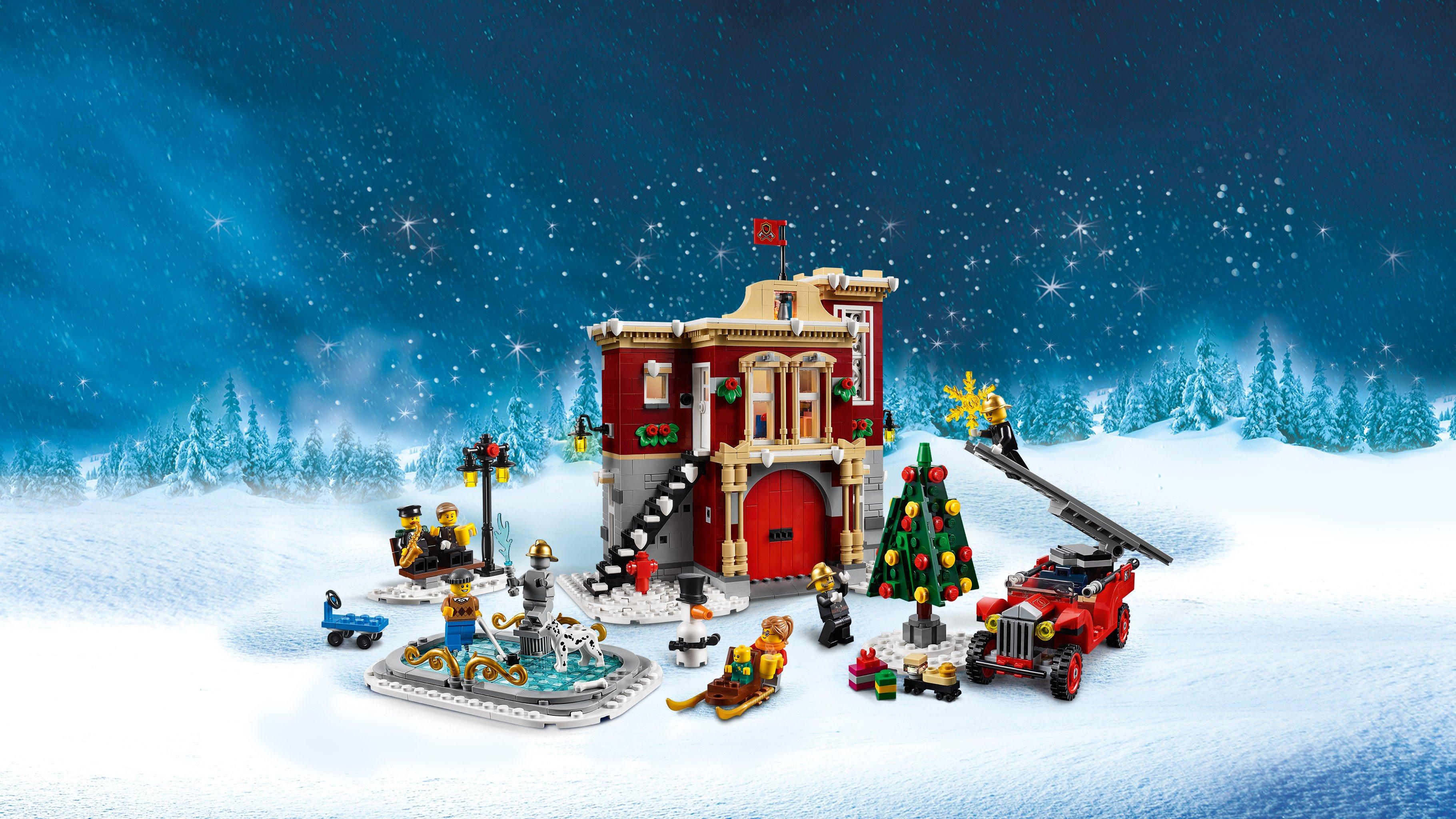 LEGO®  10263 Caserma dei pompieri del villaggio invernale 