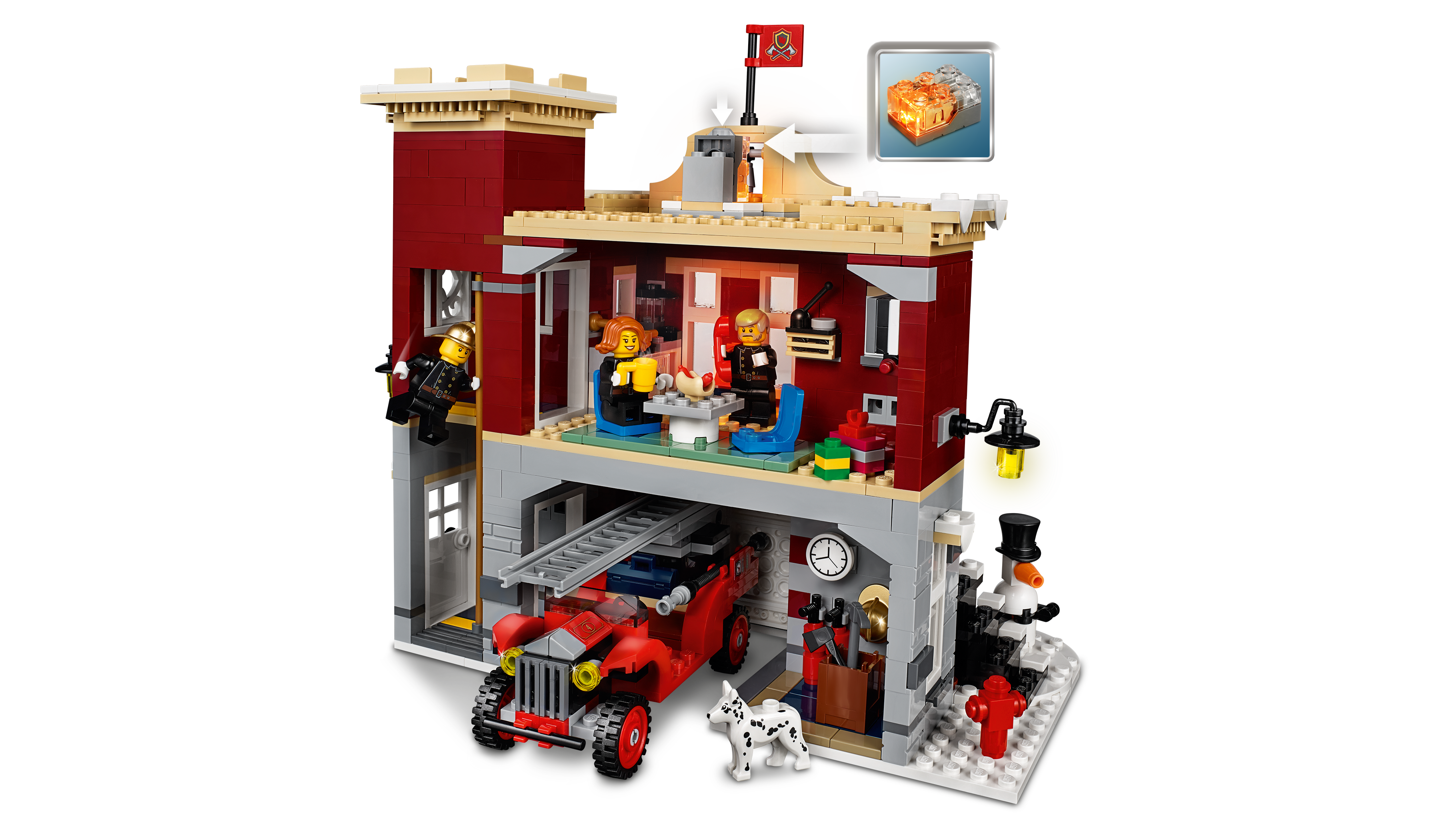 LEGO®  10263 La caserne des pompiers du village d'hiver 