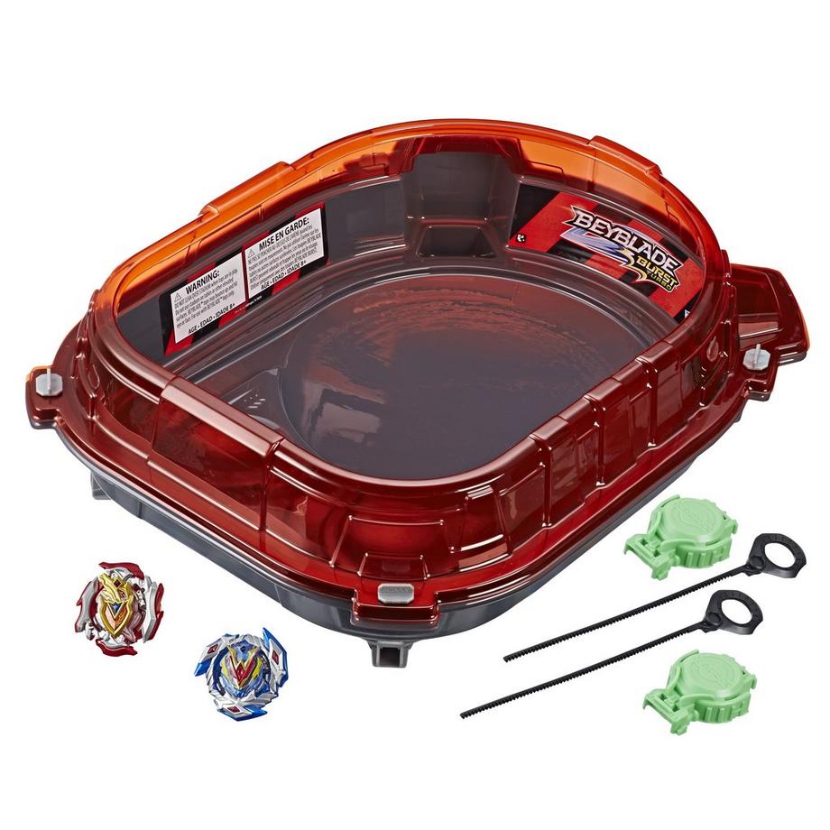 Hasbro  Beyblade Burst Turbo Slingshock Rail Rush Battle Set 