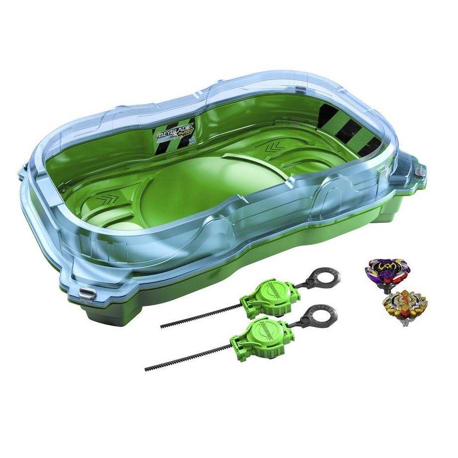 Hasbro  Beyblade Burst Turbo Slingshock Cross Collision Battle Set  