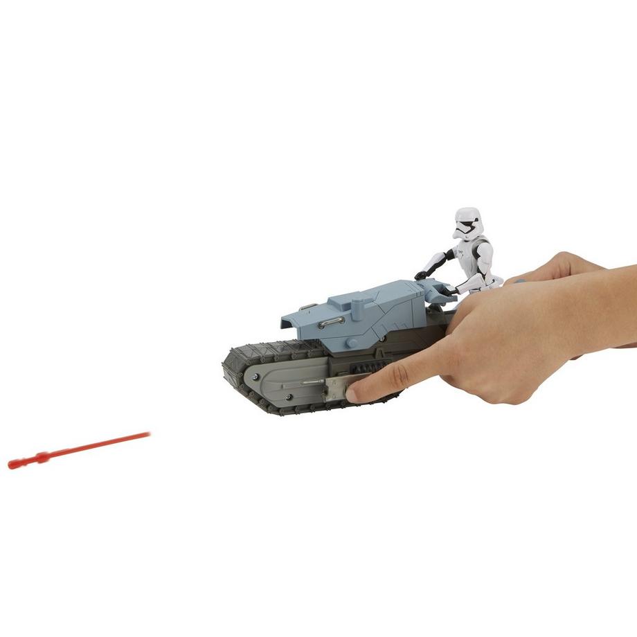 Hasbro  Star Wars Galaxy of Adventures driver di primo ordine e treadspeeder 