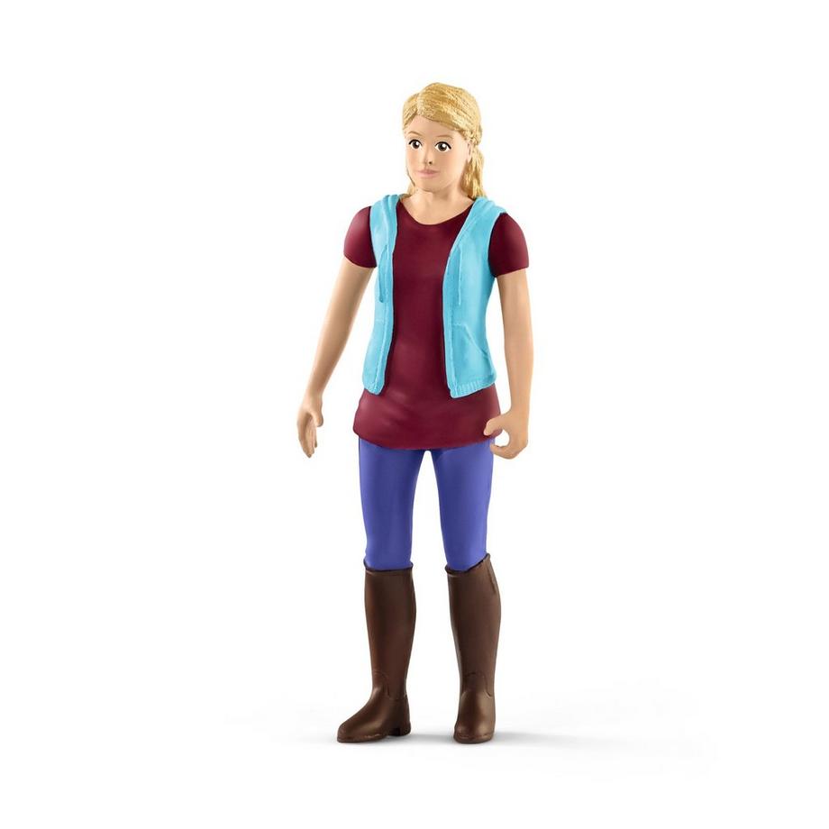 Schleich  42369 Box dei cavalli con arabi e stalliera 