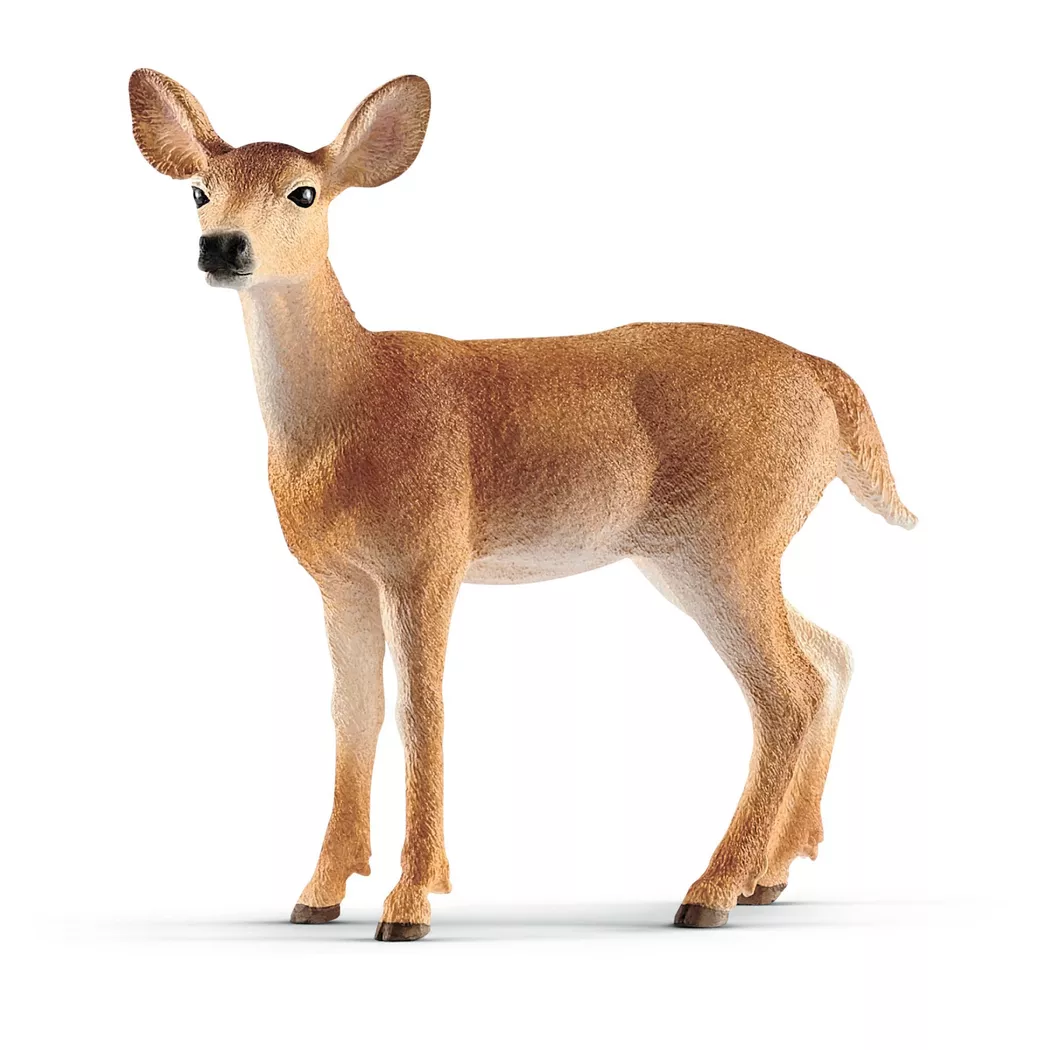 Schleich - 14819 Weißwedelkuh, Multicolor