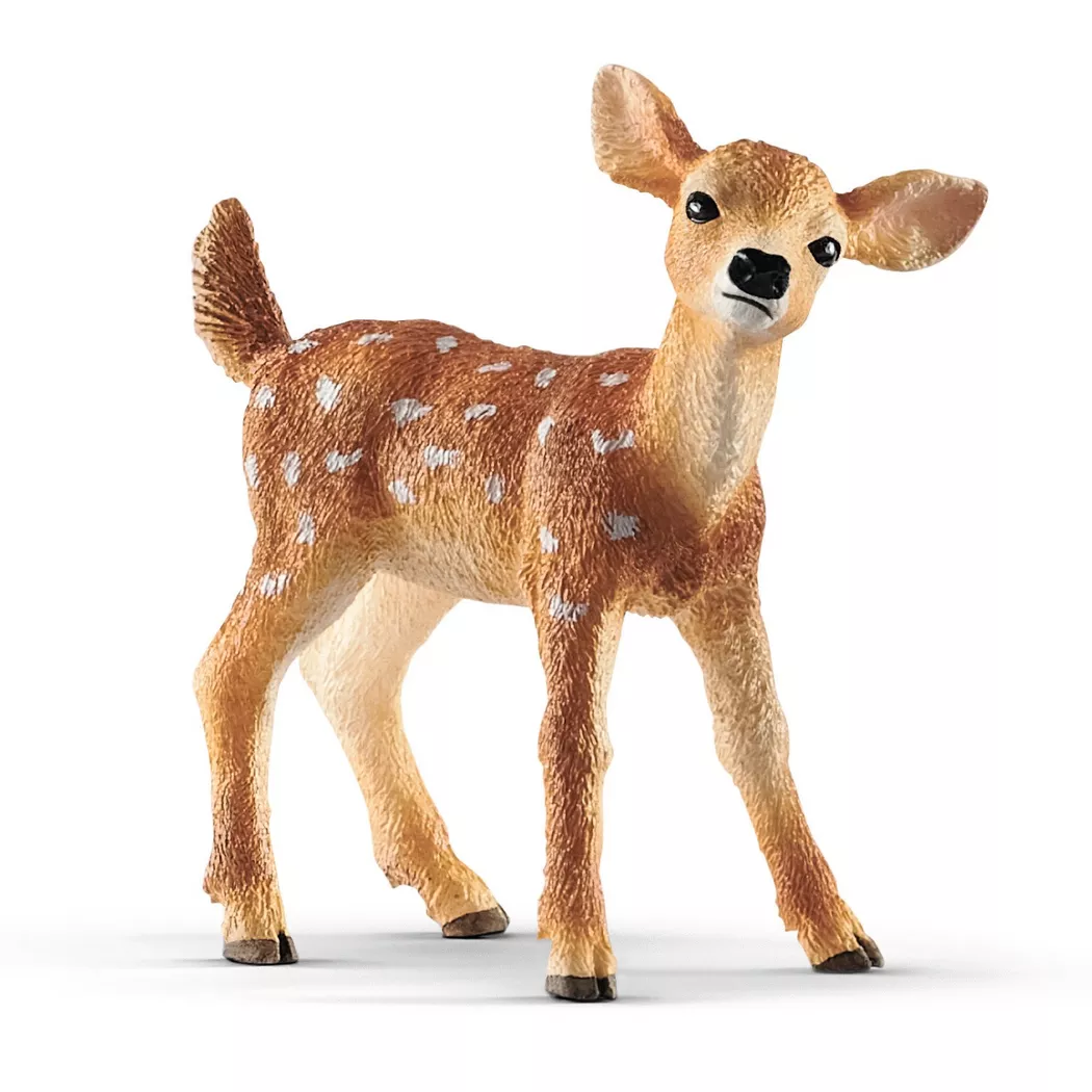 Schleich - 14820 Weißwedelkalb, Multicolor