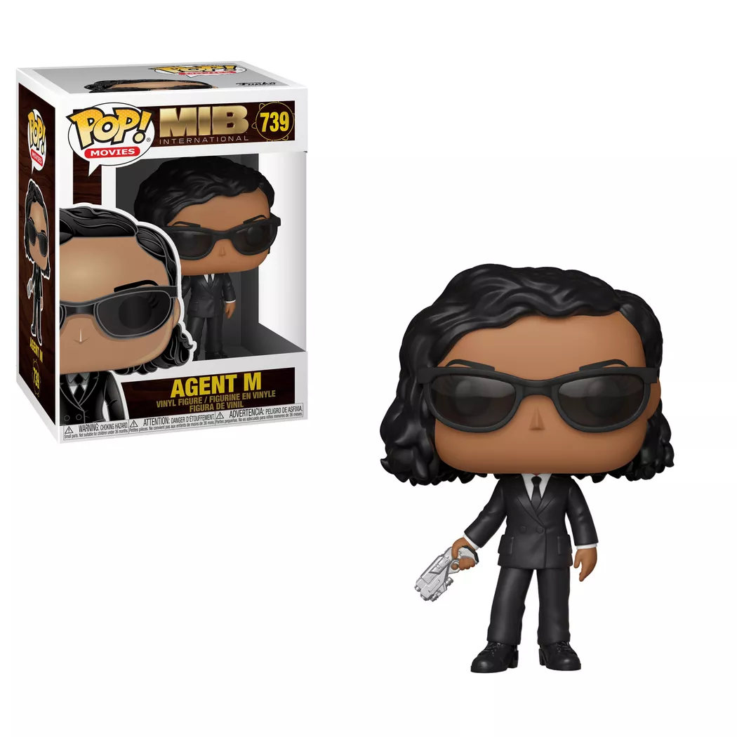 Figura Funko Pop! Películas Men in Black Internacional Agente M Modelo 739 | 38492 -  Original - Figuras Miniaturas Coleccionables Para Exhibición - Idea De Regalo - Mercancía Oficial - Juguetes Para