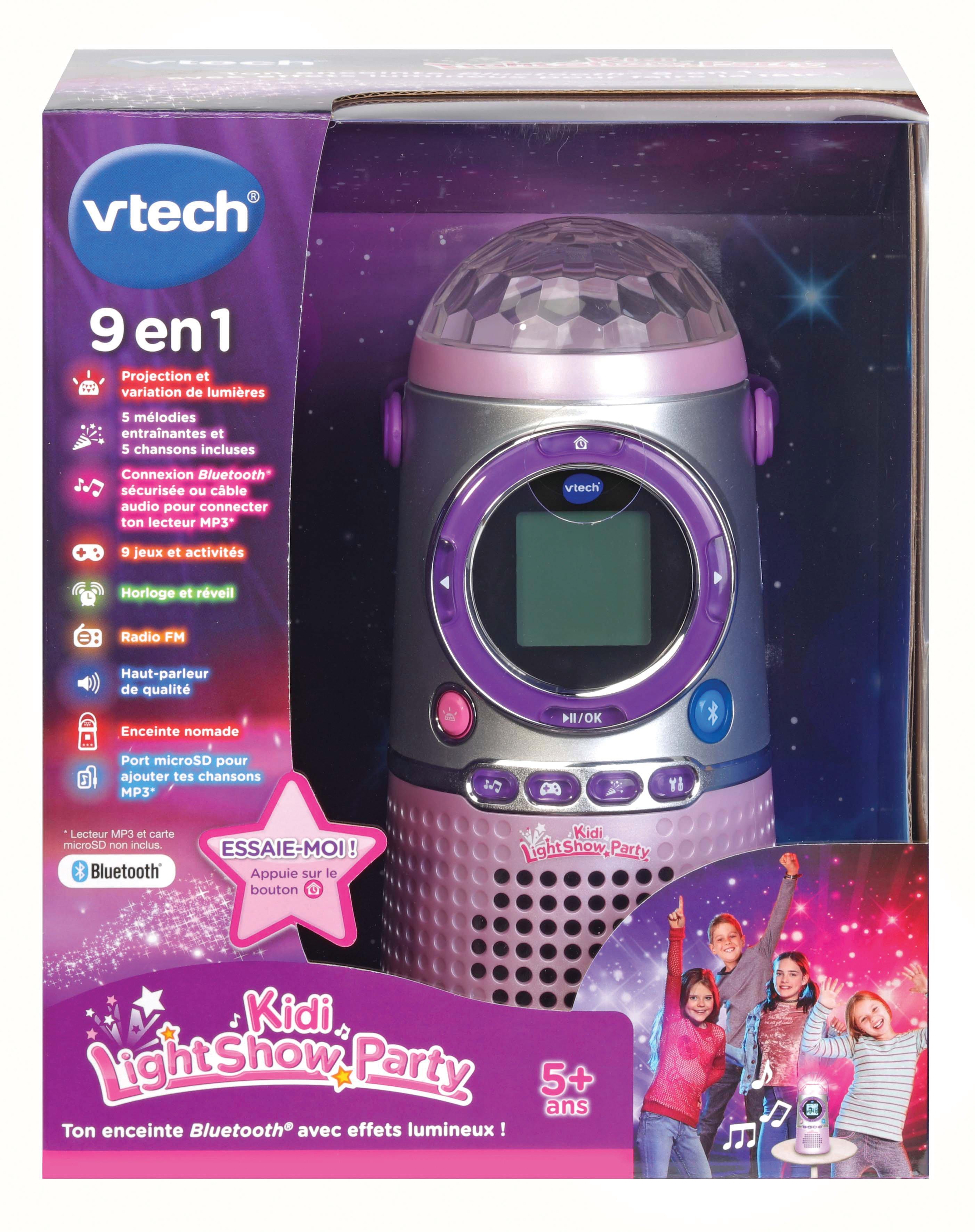 VTech - Music'Kid, Enceinte Bluetooth Enfant, Jouet Musique