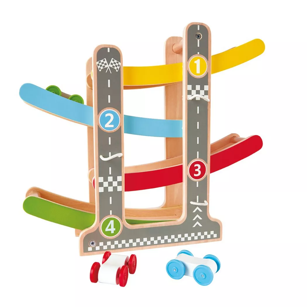 Hape - Flickflack-Rennbahn, Multicolor