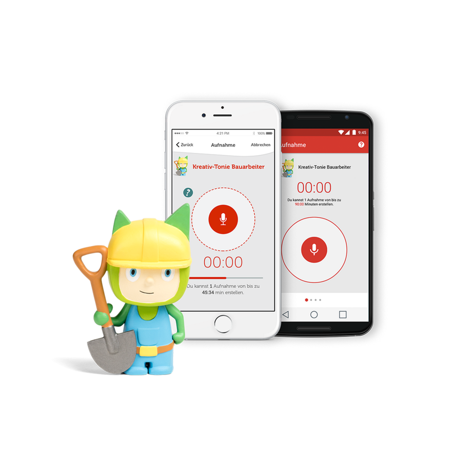 Tonies  Kreativ-Tonie Bauarbeiter, Deutsch 