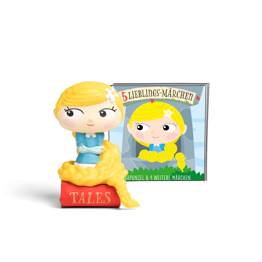 5 Lieblings-Märchen - Rapunzel und 4 weitere Märchen Hörfigur, Tedesco