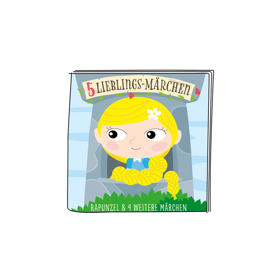 Tonies  5 Lieblings-Märchen - Rapunzel und 4 weitere Märchen Hörfigur, Allemand 