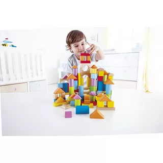 Hape  Baril de cubes 