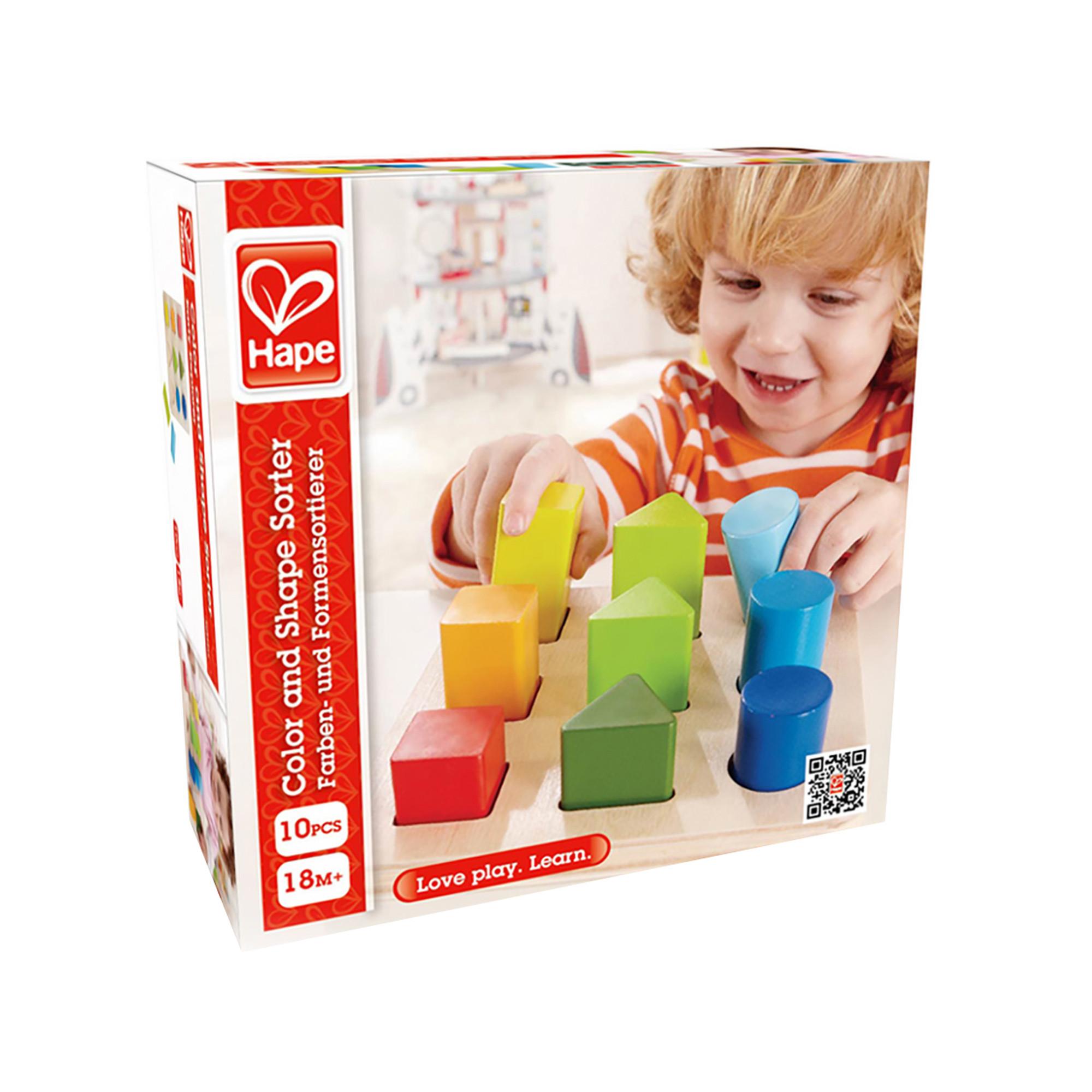 Hape  Trieur de couleurs et de formes 