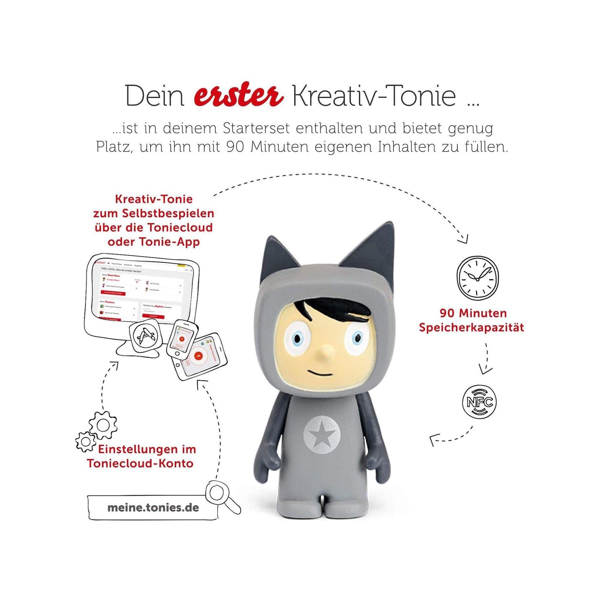 Tonies  Toniebox Starterset, Tedesco 