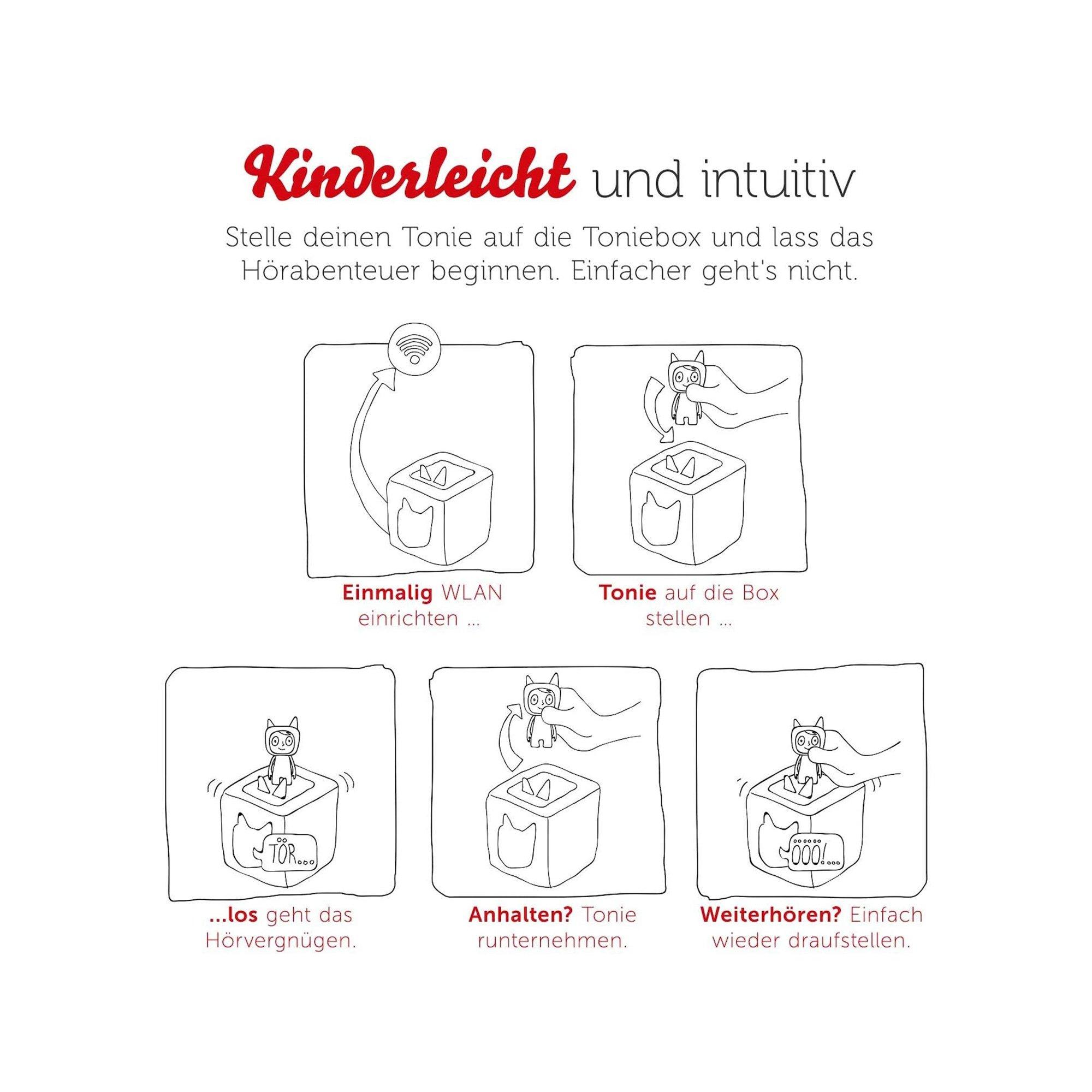 Tonies  Toniebox Starterset, Deutsch 