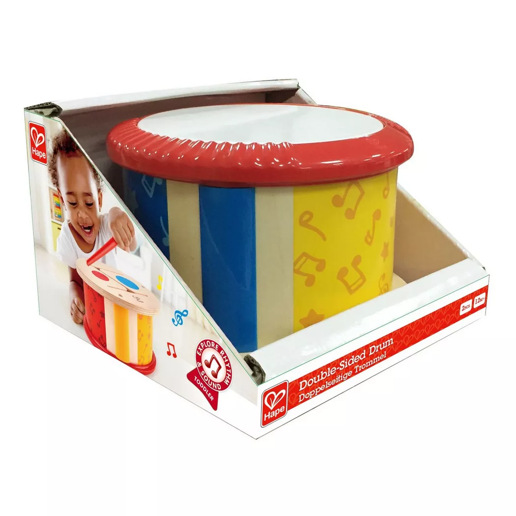 Hape - Doppelseitige Trommel, Multicolor