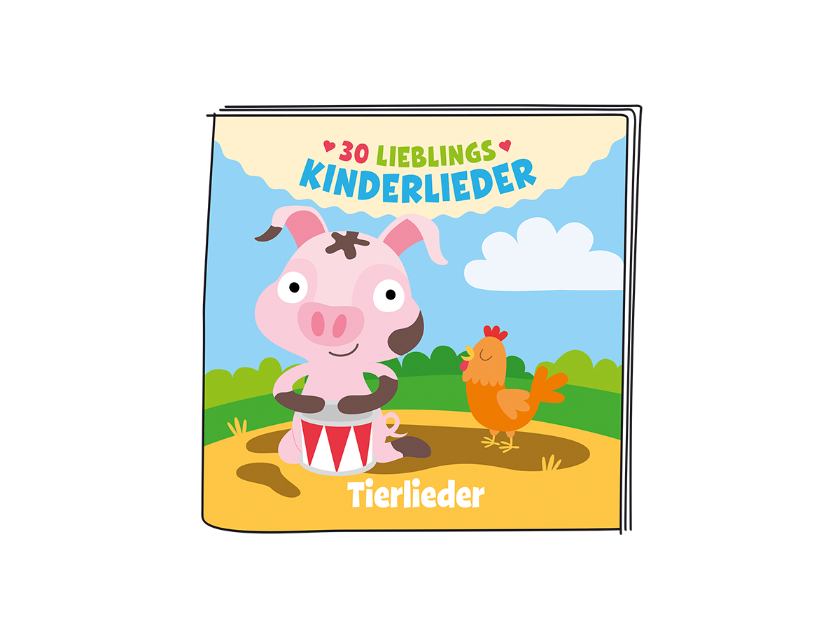 Tonies  30 Lieblings-Kinderlieder - Tierlieder Hörfigur, Deutsch 