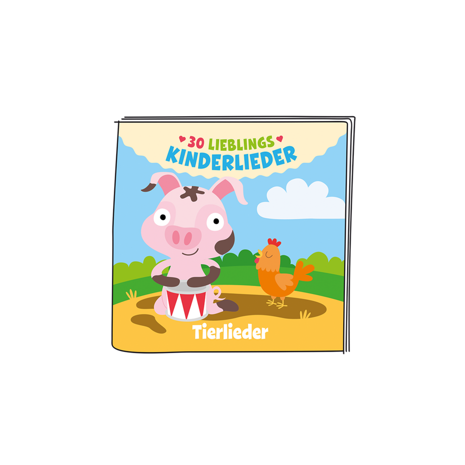 Tonies  30 Lieblings-Kinderlieder - Tierlieder Hörfigur, Tedesco 