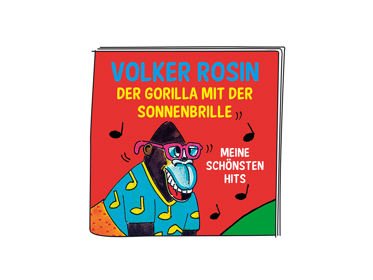 Tonies  Hörfigur für die Toniebox: Volker Rosin - Der Gorilla mit der Sonnenbrille Hörfigur, Deutsch 