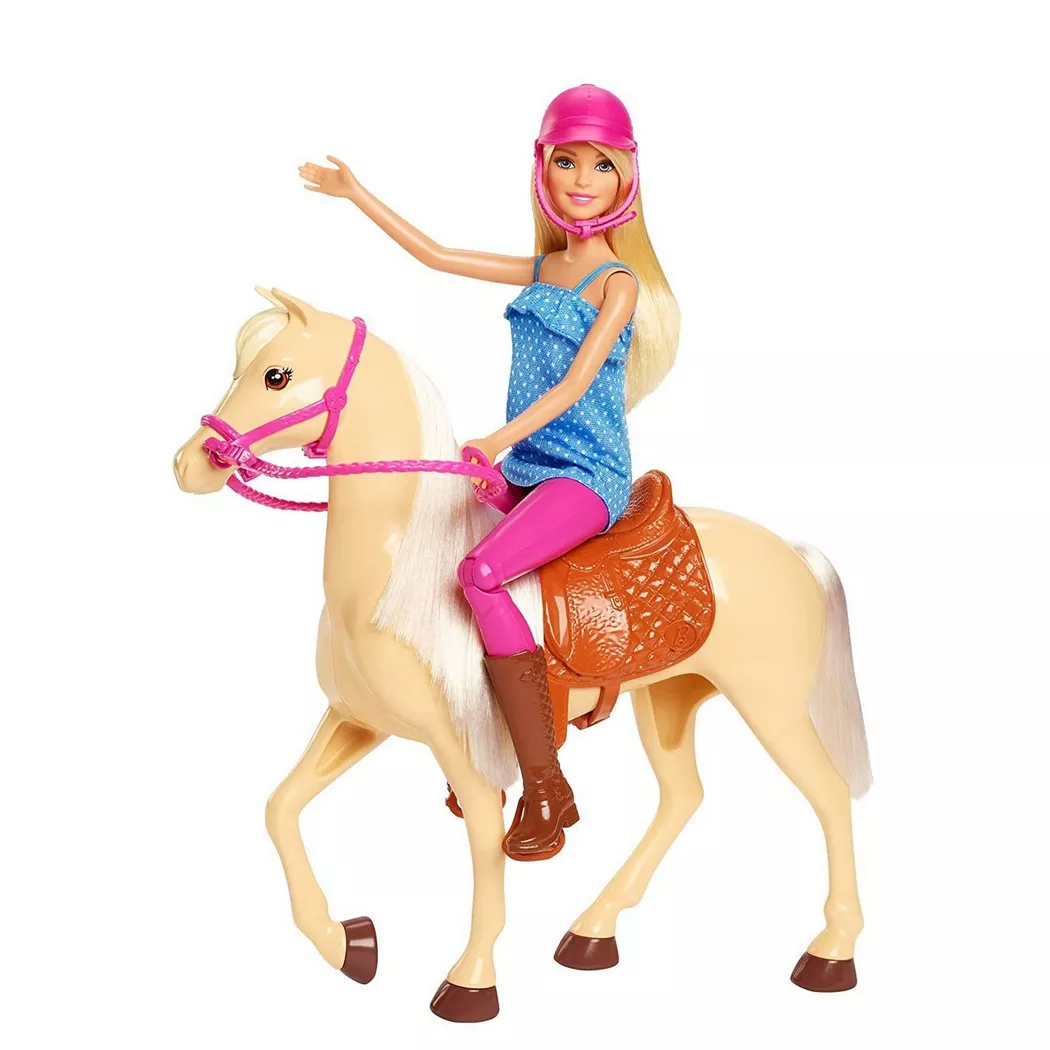 Barbie Spielset »Puppe und Pferd«