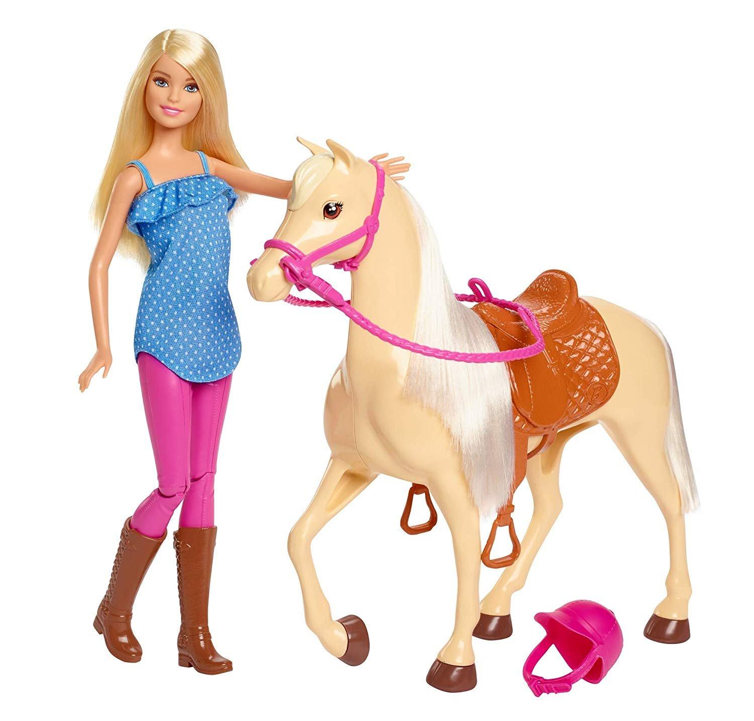 Barbie  Pferd und Puppe 