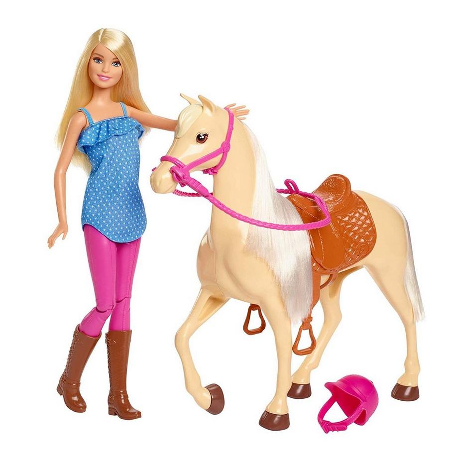 Barbie  Poupée et cheval 
