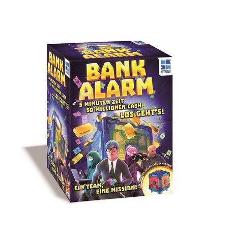 MEGA BLEU  Bank Alarm, Deutsch 