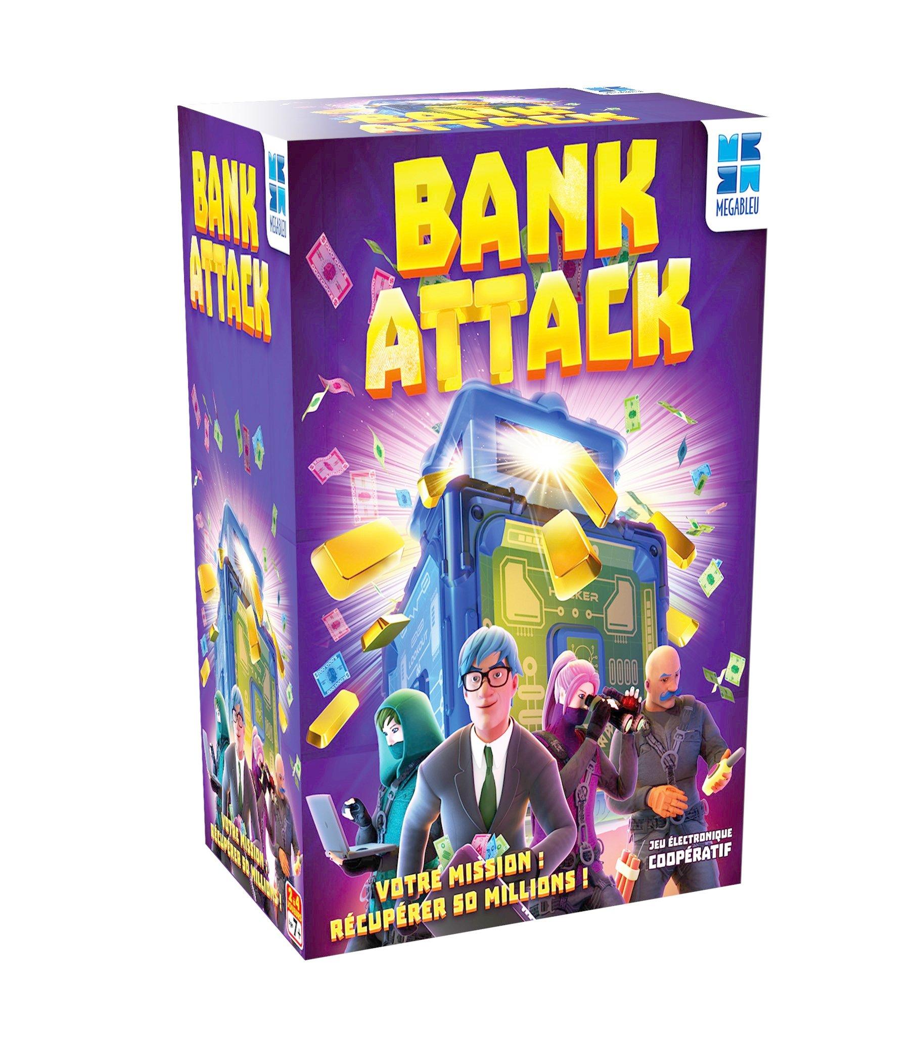 MEGA BLEU  Bank Alarm, Francese 