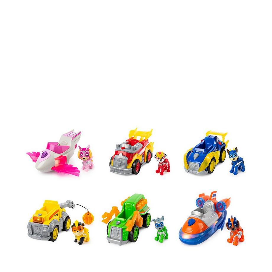 Spin Master  Paw Patrol Mighty Pups Super Paws Basis Fahrzeuge, Zufallsauswahl 