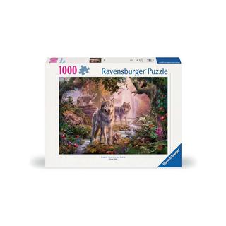 Ravensburger  Puzzle Wolfsfamilie im Sommer, 1000 Teile 