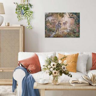 Ravensburger  Puzzle Wolfsfamilie im Sommer, 1000 Teile 