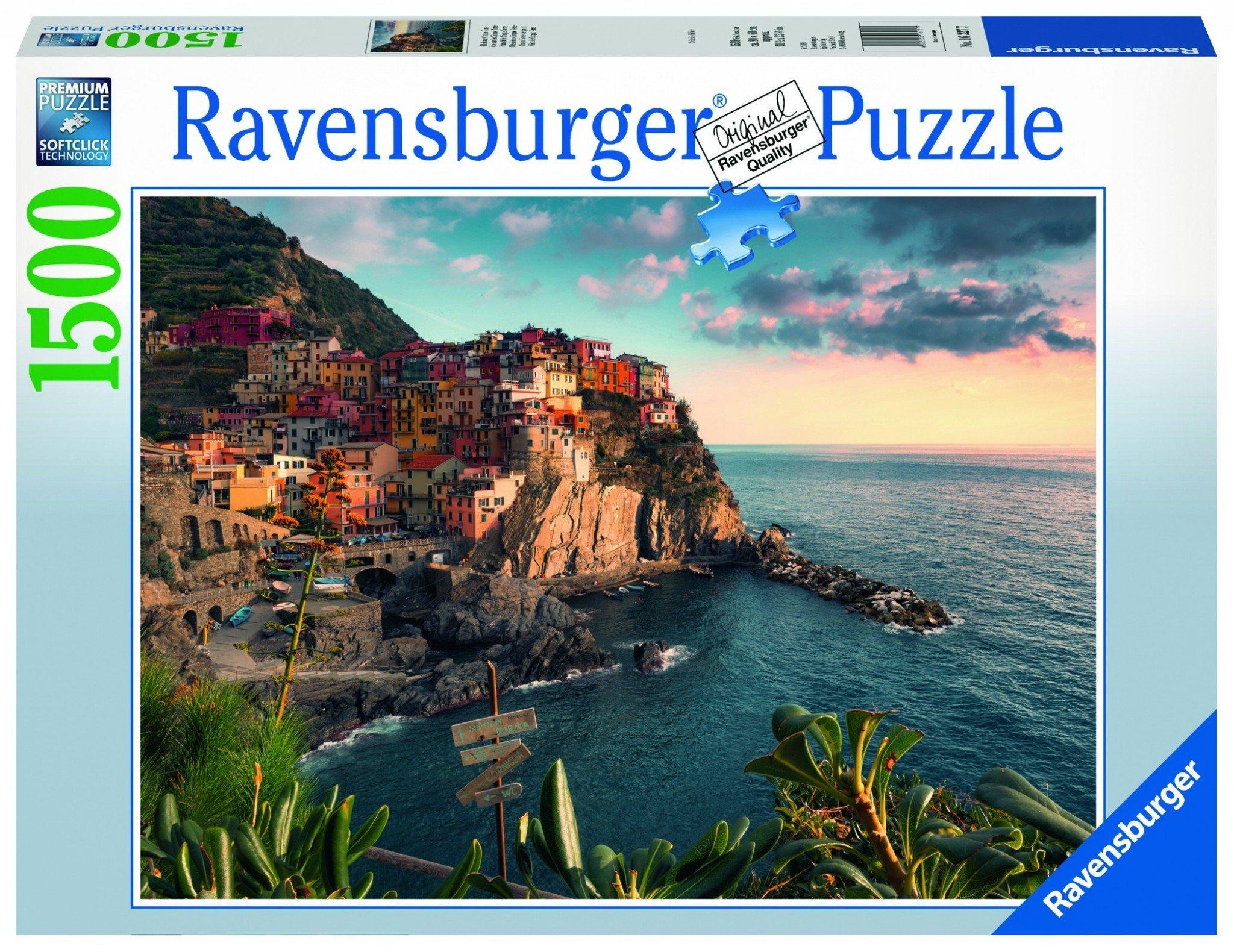 Ravensburger  Puzzle vista delle Cinque Terre, 1500 pezzi 