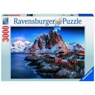 Ravensburger  Puzzle Hamnoy, Lofoten, 3000 Teile Multicolor
