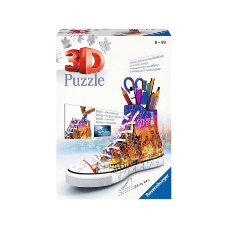 Ravensburger  3D Puzzle Sneaker Skyline, 108 pièces 
