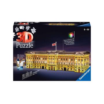 3D Puzzle Buckingham Palace, Night Edition, 216 Teile