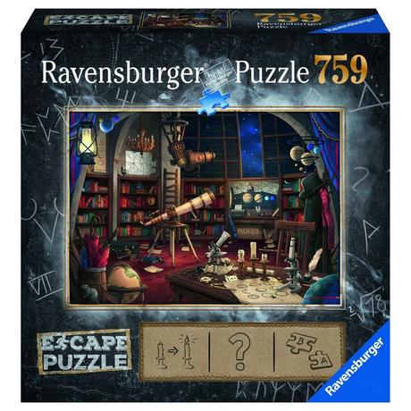 Ravensburger  Escape Puzzle Spiel die Sternwarte, 759 Teile 
