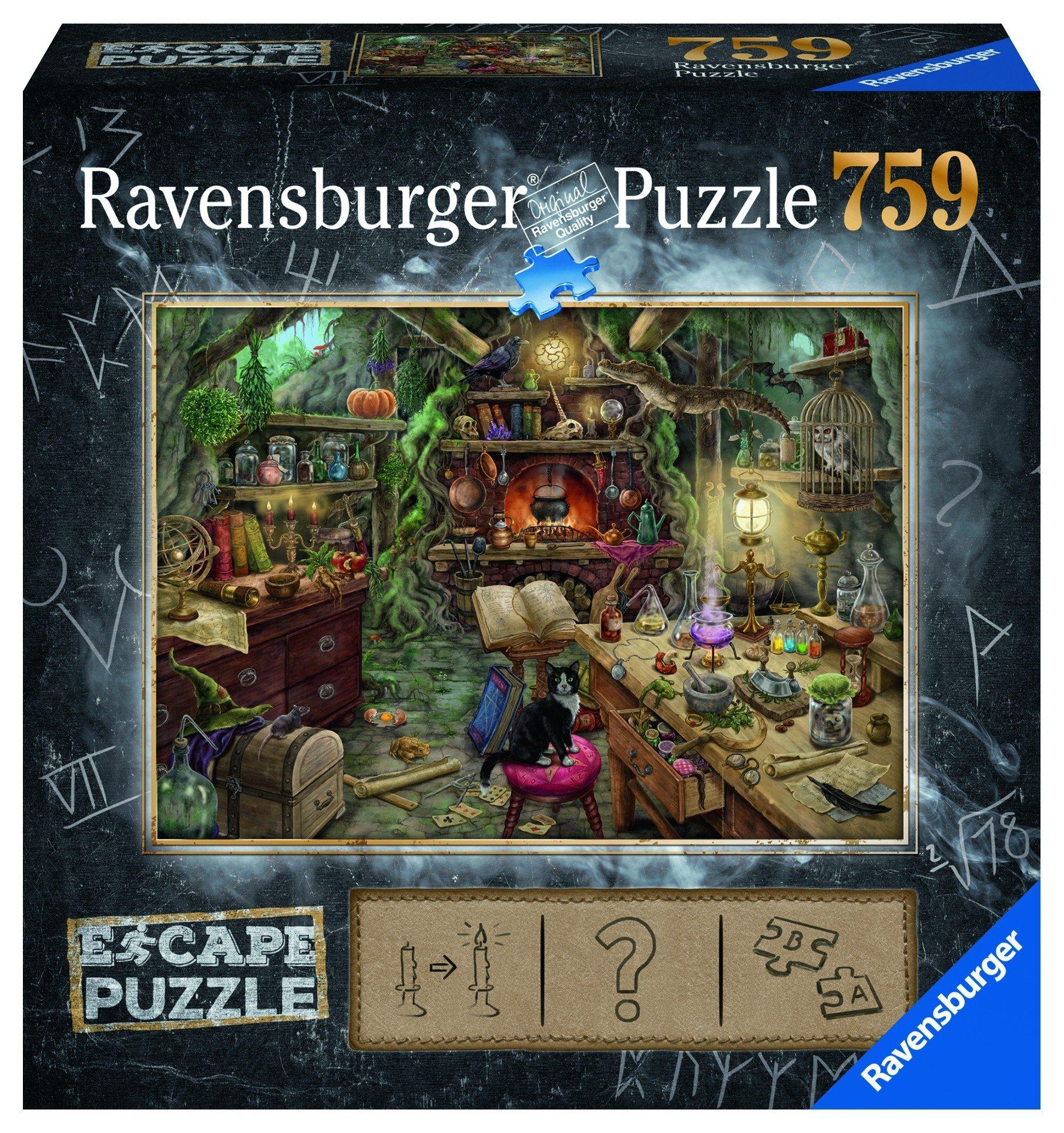 Ravensburger Escape Puzzle la cuisine de sorcière, 759 pièces