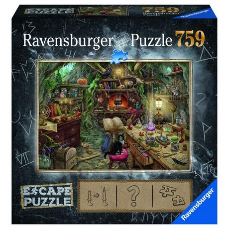 Ravensburger  Escape Puzzle la cucina della strega, 759 pezzi 