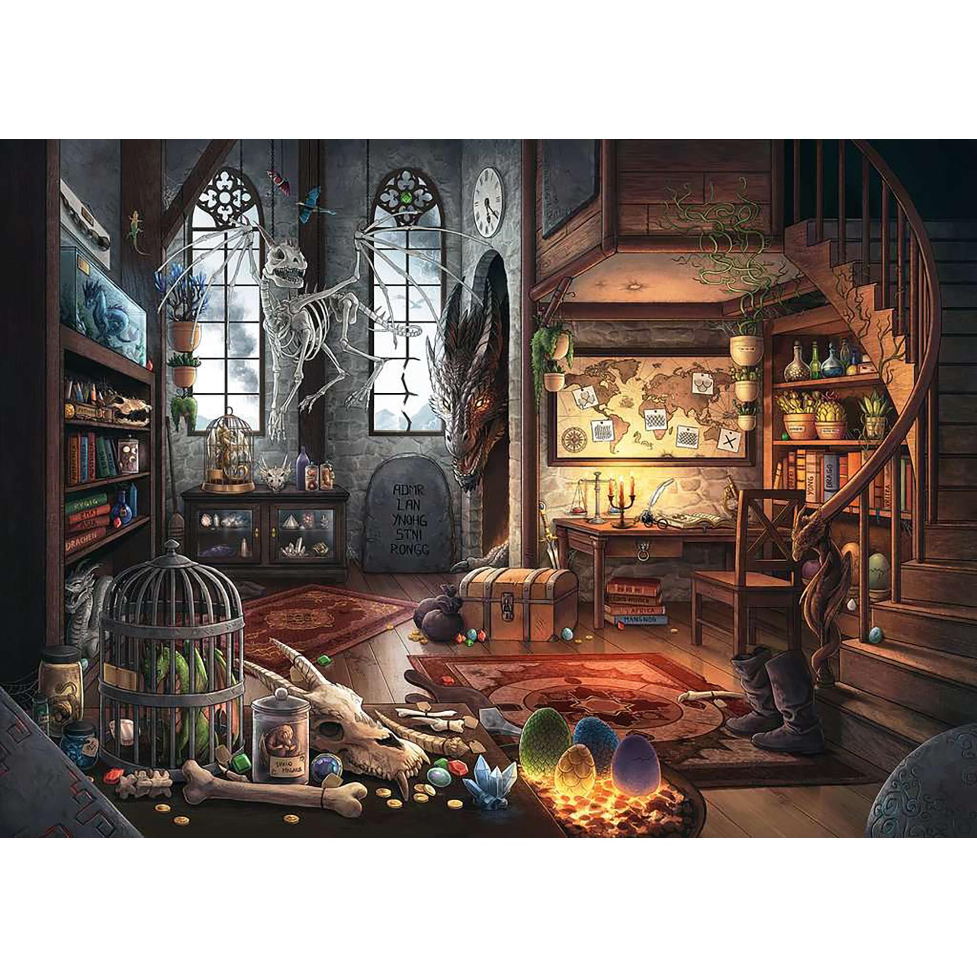 Ravensburger  Escape Puzzle im Drachenlabor, 759 Teile 