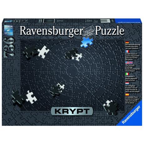 Ravensburger  Puzzle Krypt noir, 736 pièces 