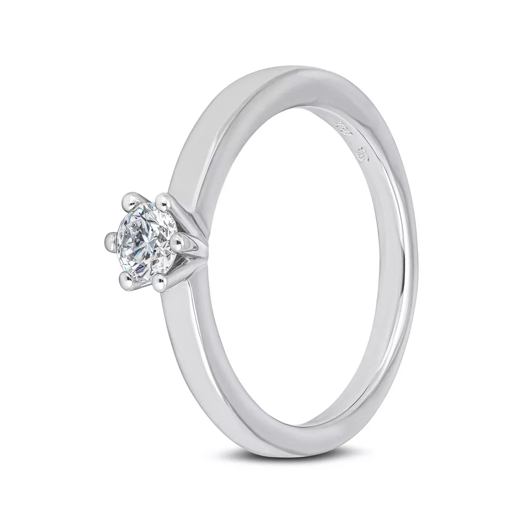 Sergio Ferris - Ring mit Diamant, 52, Weissgold 4
