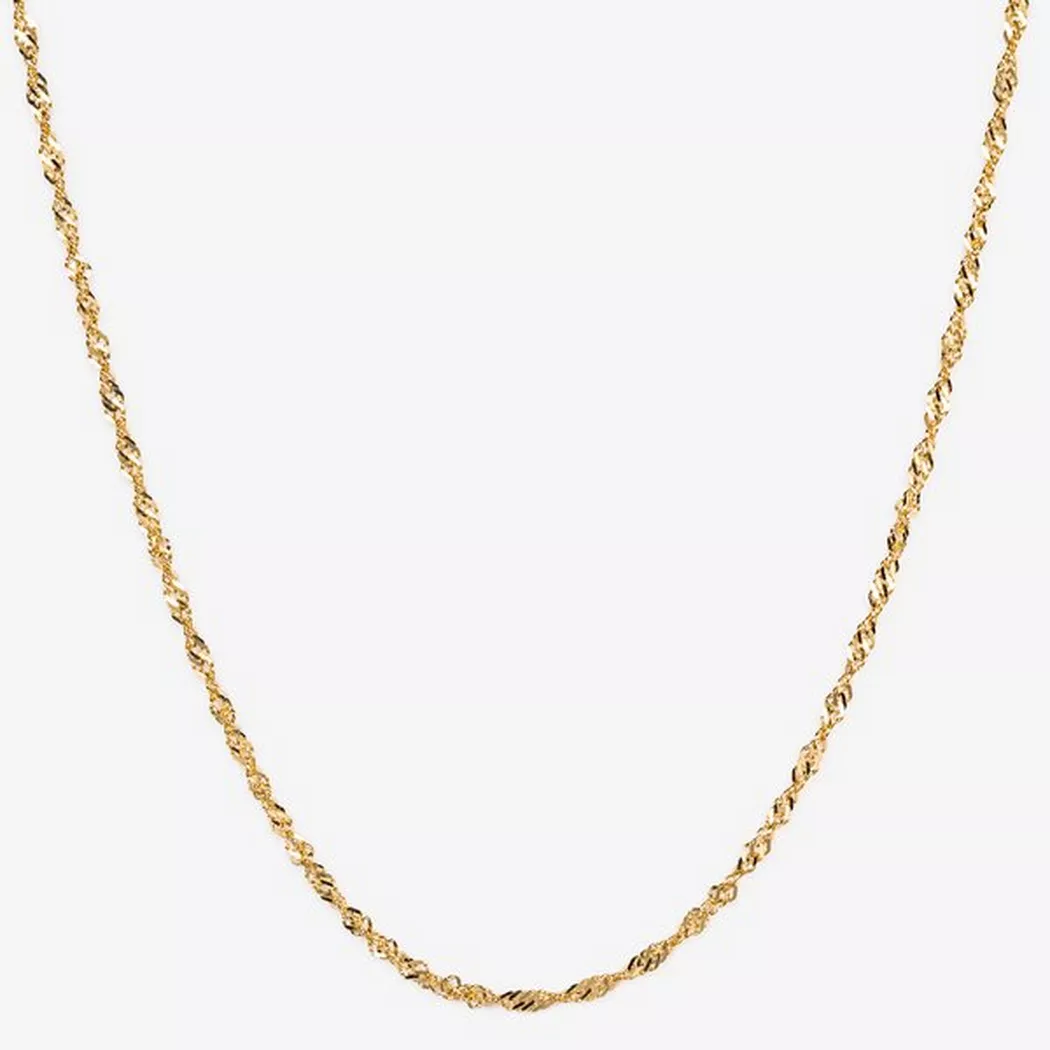 L' Atelier Gold 18 Karat by Manor - Halskette, 40cm, Gelbgold