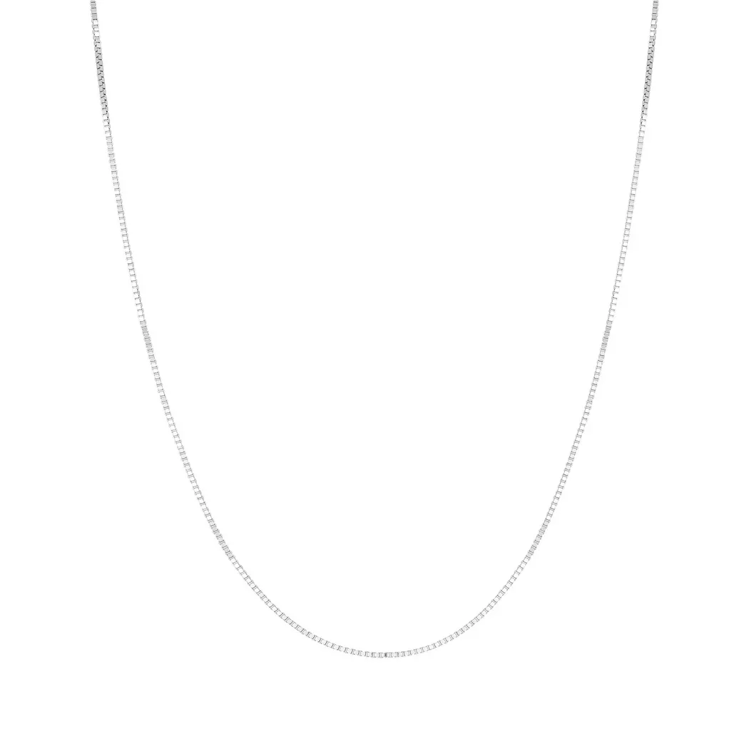L' Atelier Gold 18 Karat by Manor - Halskette, 40cm, Weissgold 4