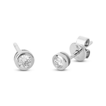 Boucle d'oreille avec diamant