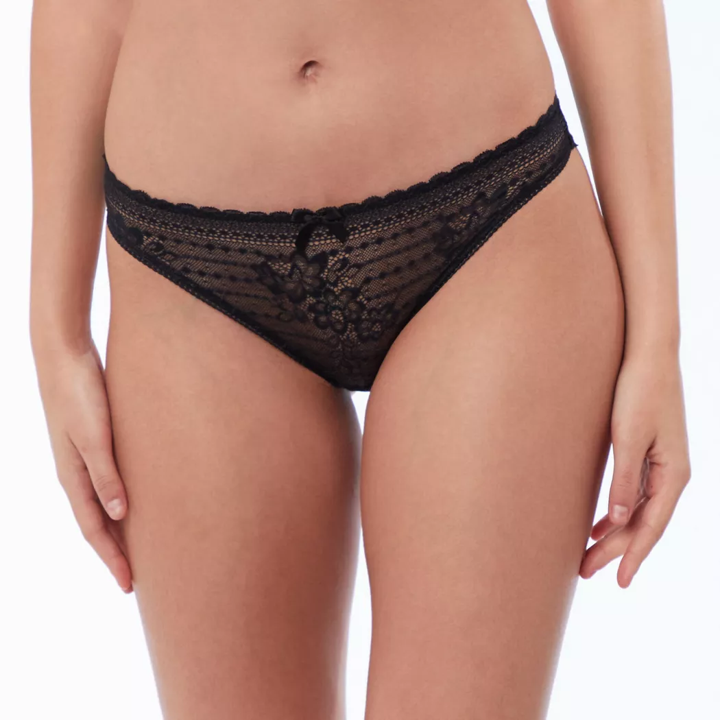 Etam - Panama - Slip, für Damen, Black, Größe 36