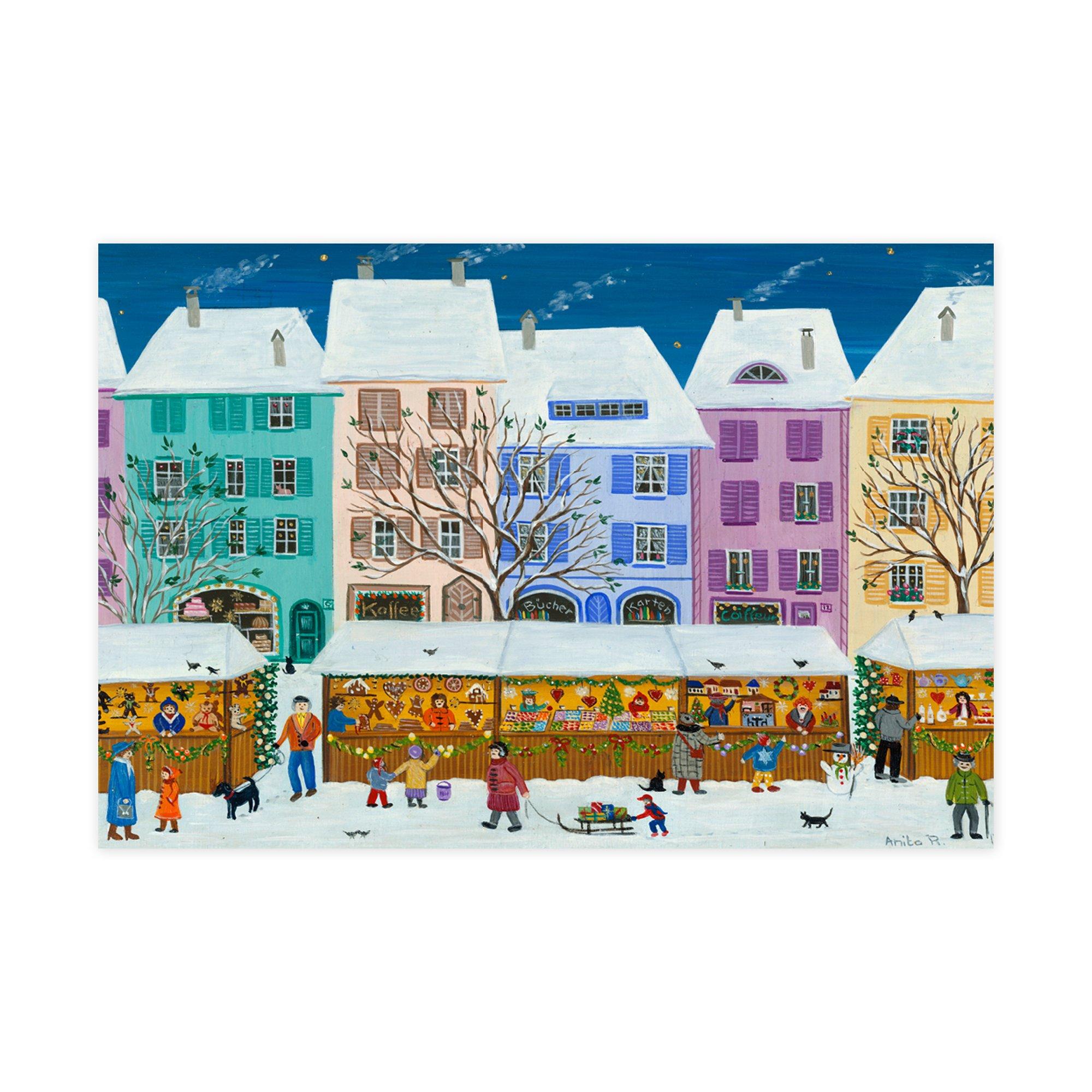 Unicef Weihnachtskarten Set Christmas in the City online kaufen MANOR
